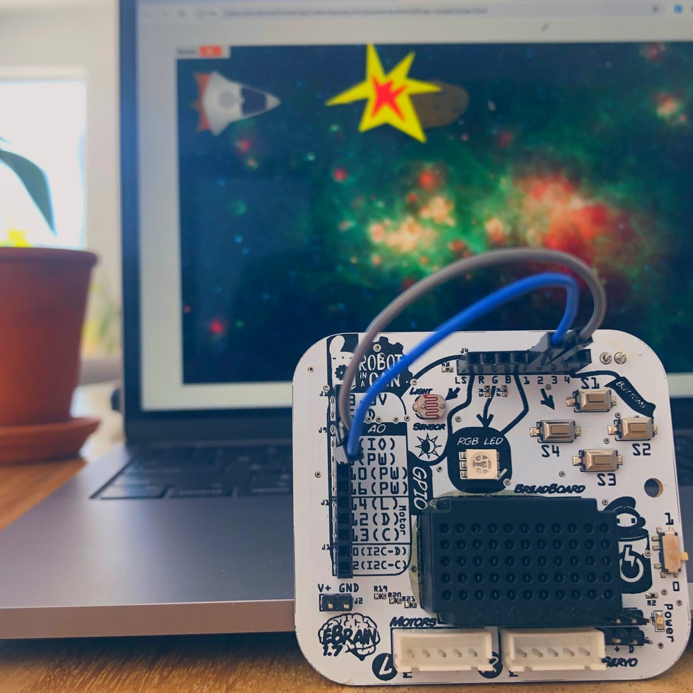 Robot In A Can interactive learning experience